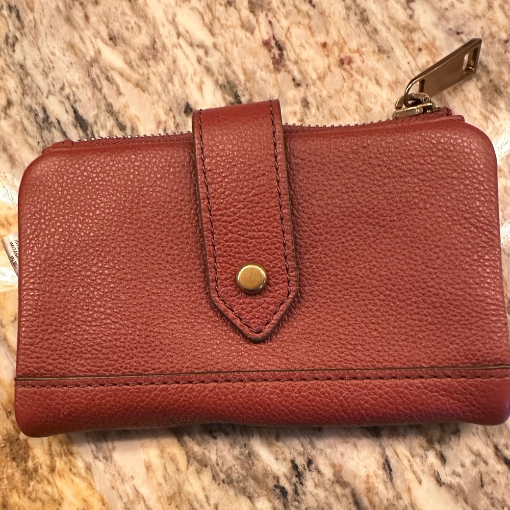 Fossil Brown Leather Women's Wallet